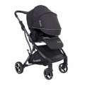 Cadre en aluminium léger robuste Poussette de bébé Good Bebe avec roues en PU